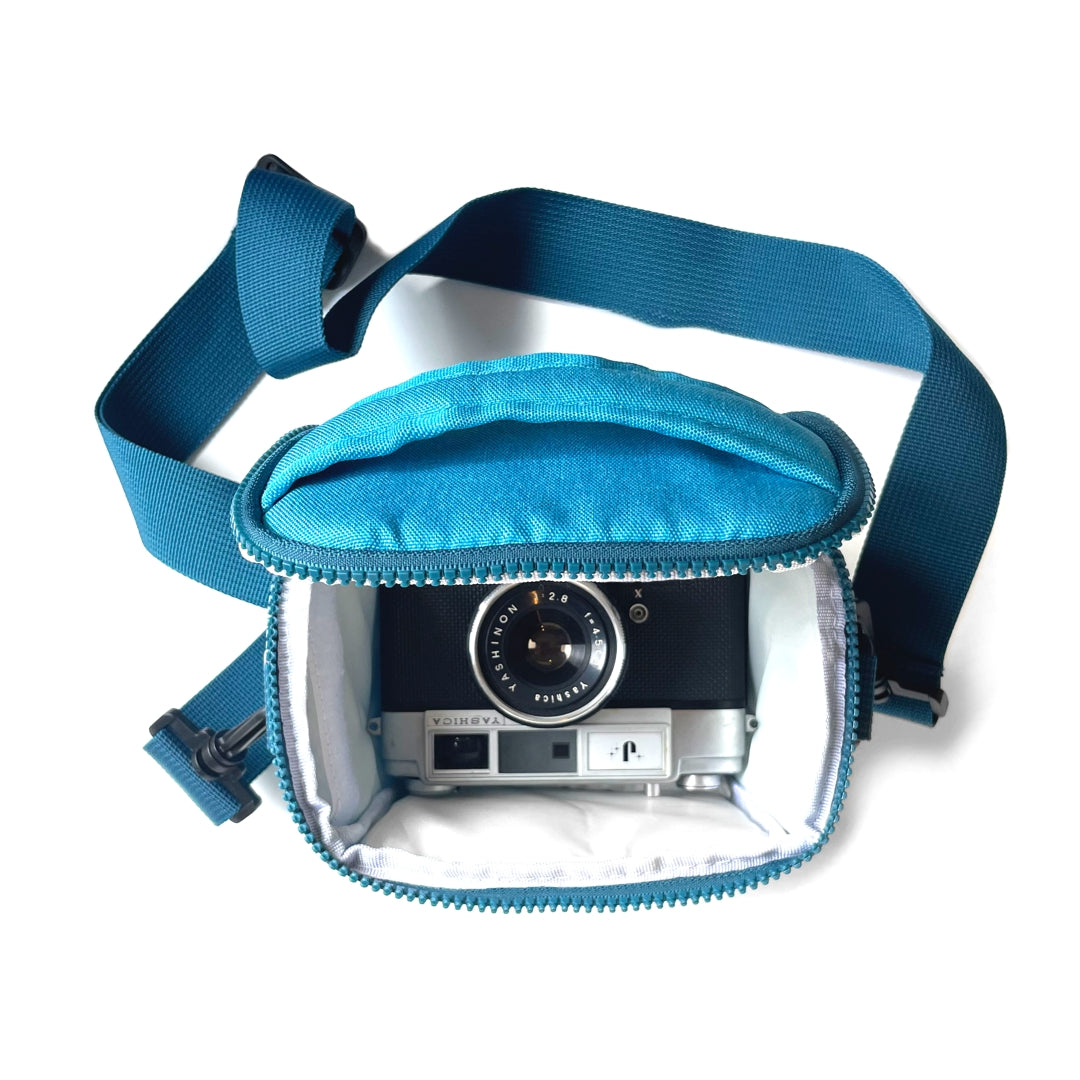SMART TINY - Bolsa de fotografía para Cámara de formato pequeño - AZUL