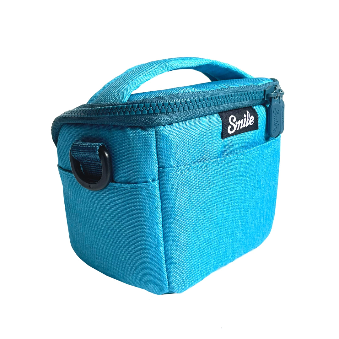 SMART TINY - Bolsa de fotografía para Cámara de formato pequeño - AZUL
