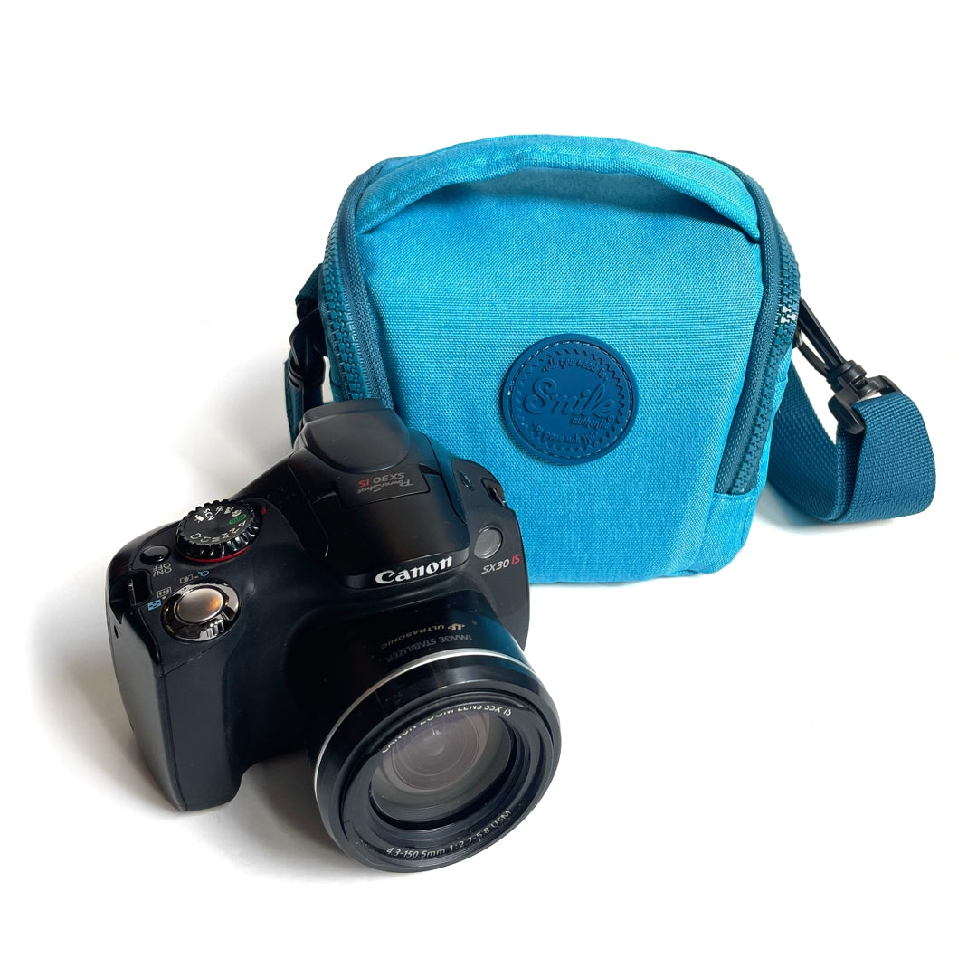 SMART TINY - Bolsa de fotografía para Cámara de formato pequeño - AZUL