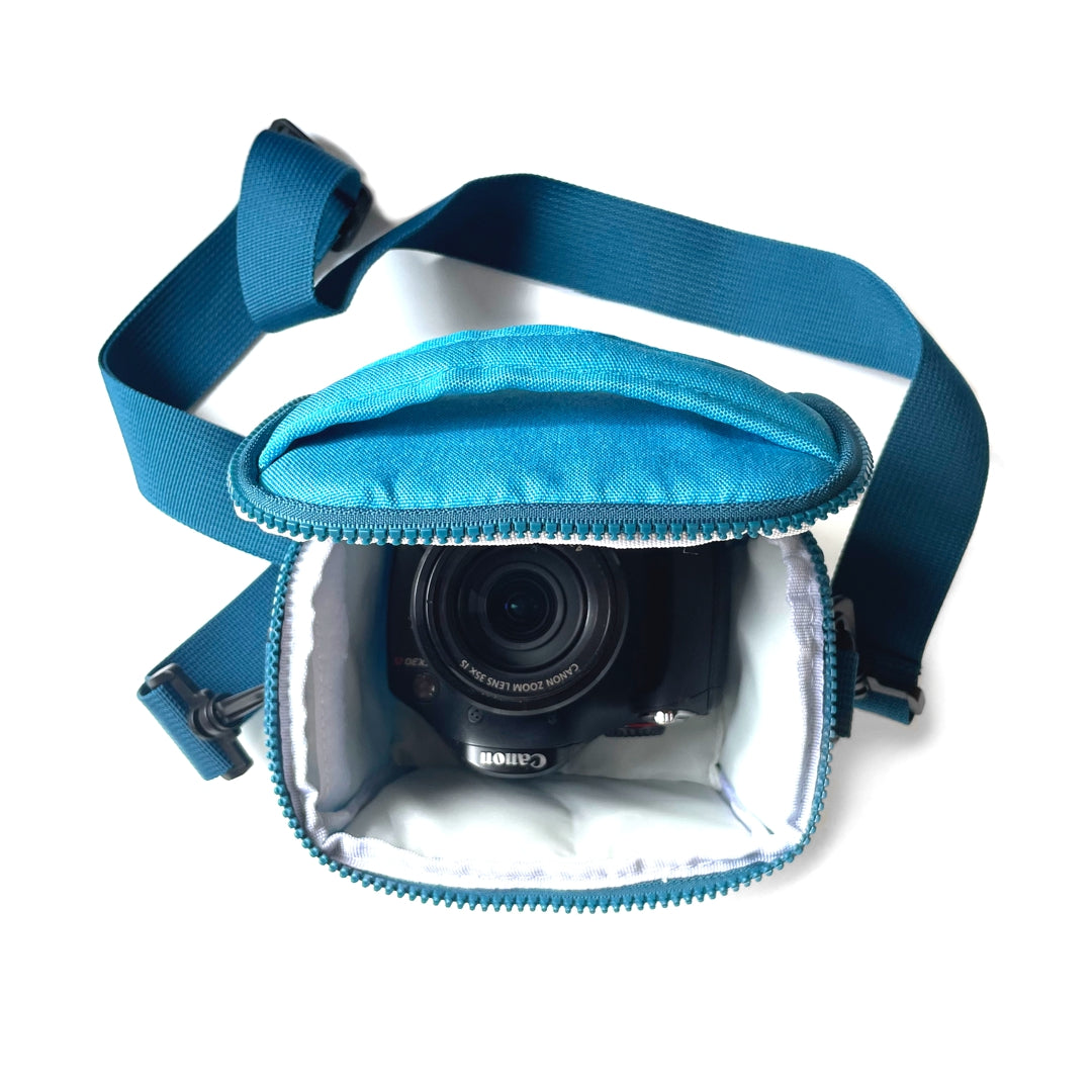 SMART TINY - Bolsa de fotografía para Cámara de formato pequeño - AZUL