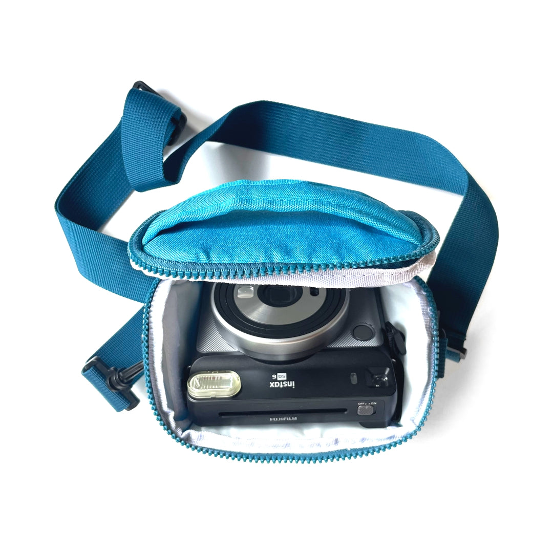 SMART TINY - Bolsa de fotografía para Cámara de formato pequeño - AZUL