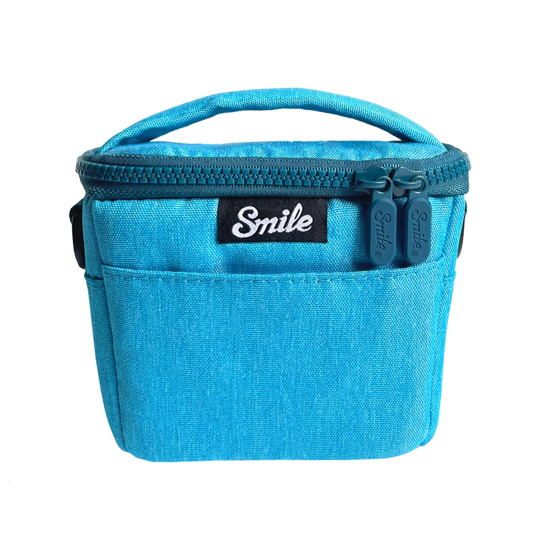SMART TINY - Bolsa de fotografía para Cámara de formato pequeño - AZUL