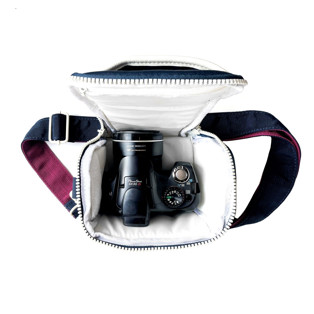 URBAN NOMAD TINY - Bolsa de fotografía para cámara de formato pequeño AZUL WIND