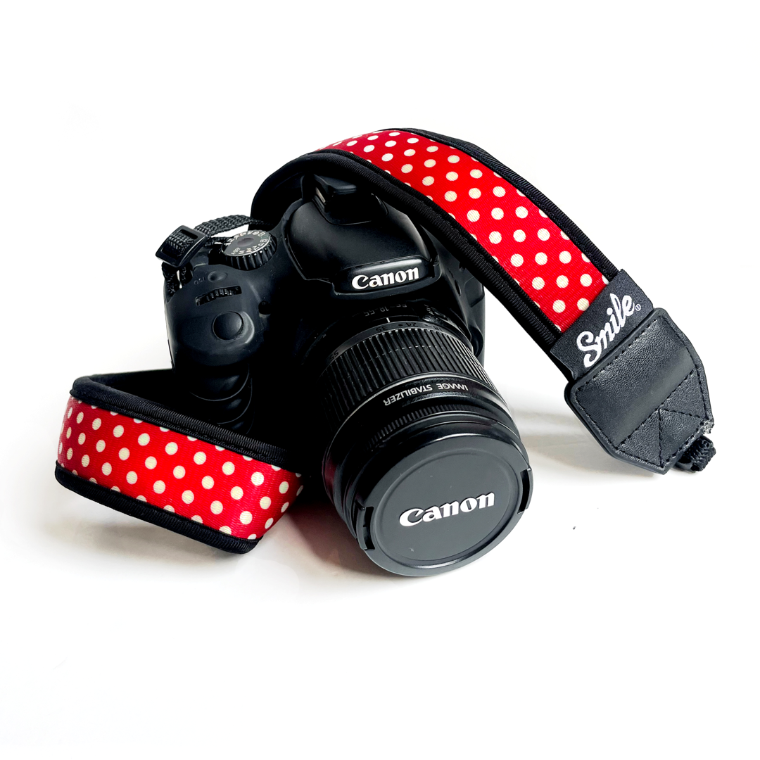HANG UP! Correa para todo tipo de Cámara Fotográfica, Réflex, DSLR, Mirrorless ROJO LOLITA